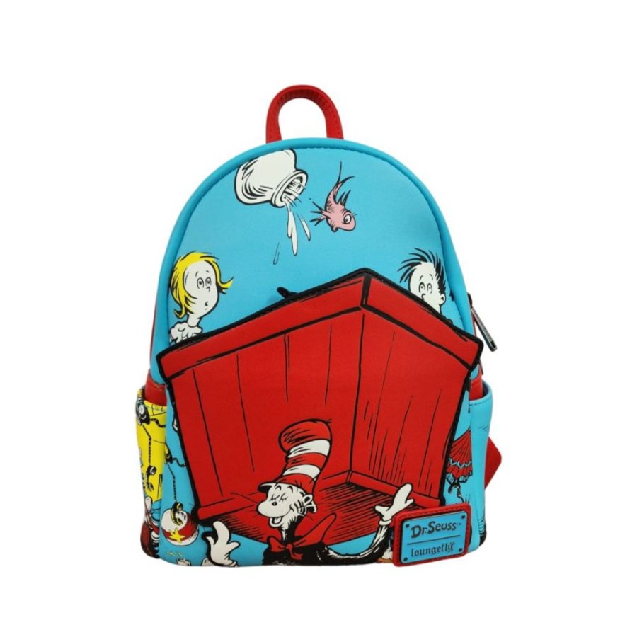 Fashion Loungefly | Dr Seuss - Thing 1 & 2 Box Mini Backpack [Rs]