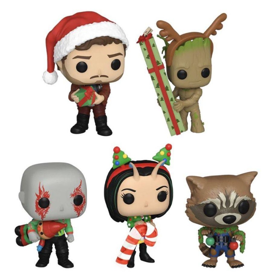 Popculture Funko | Guardians Of The Galaxy Holiday Special - Us Exclusive Pop! Vinyl 5-Pack [Rs]