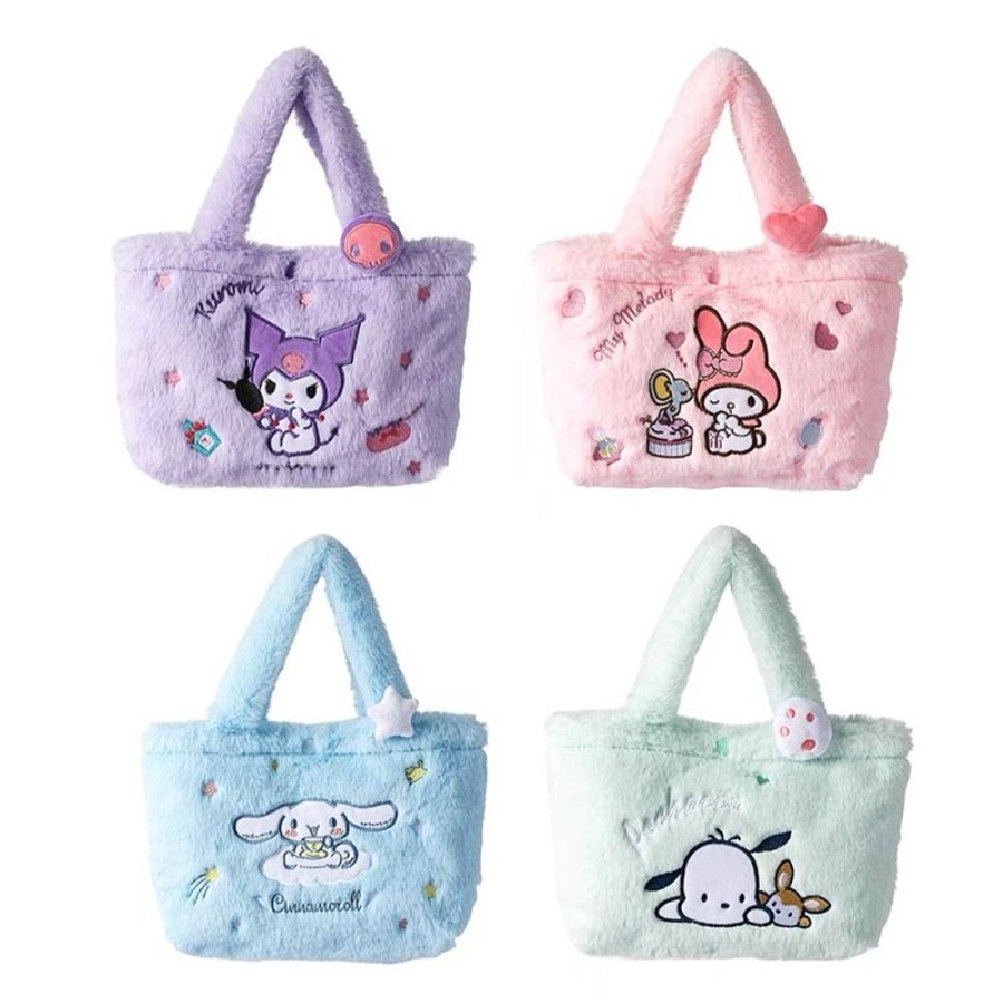 Anime Hello Kitty | Sanrio Plush Tote Bag Assortment