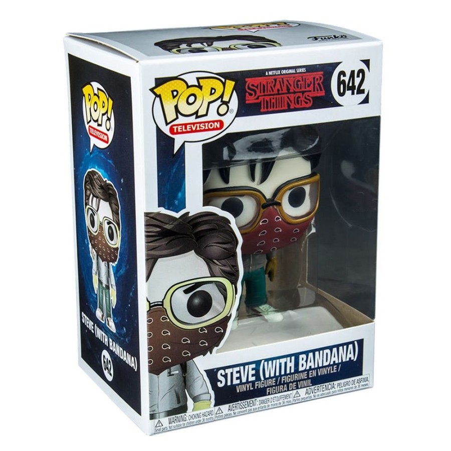 Popculture Funko | Stranger Things - Steve With Bandana Us Exclusive Pop! Vinyl