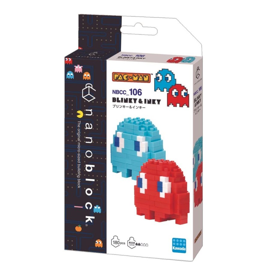 Toys kawada Nanoblocks | Pac-Man - Blinky & Inky Nanoblock