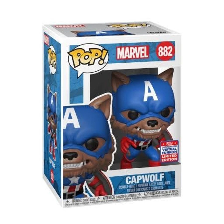 Popculture Funko | Captain America - Capwolf Year Of The Shield Pop! Vinyl Funkon Sd21