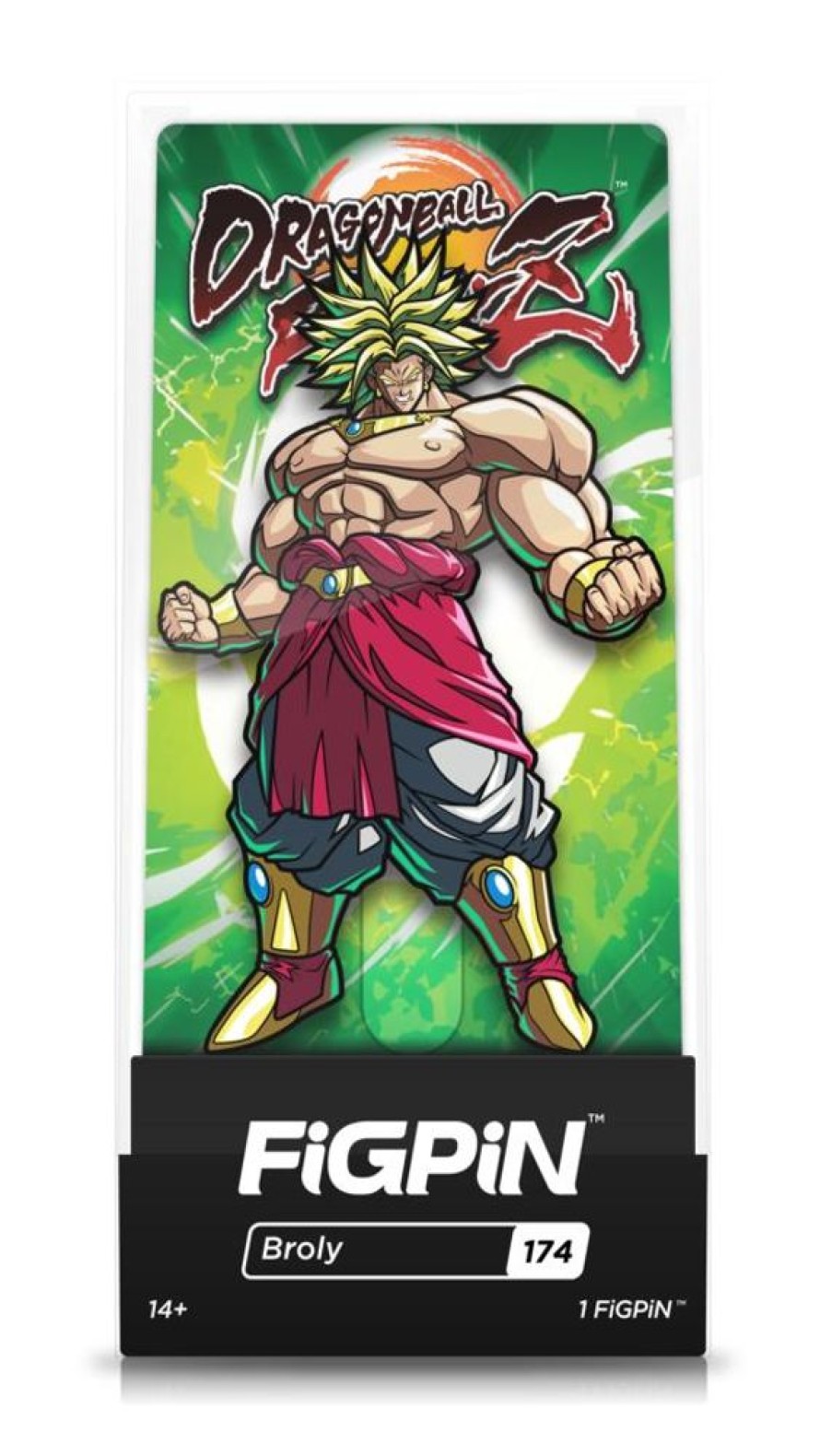 Anime Dragon Ball Z | Dragon Ball Fighter Z - Figpin - Broly