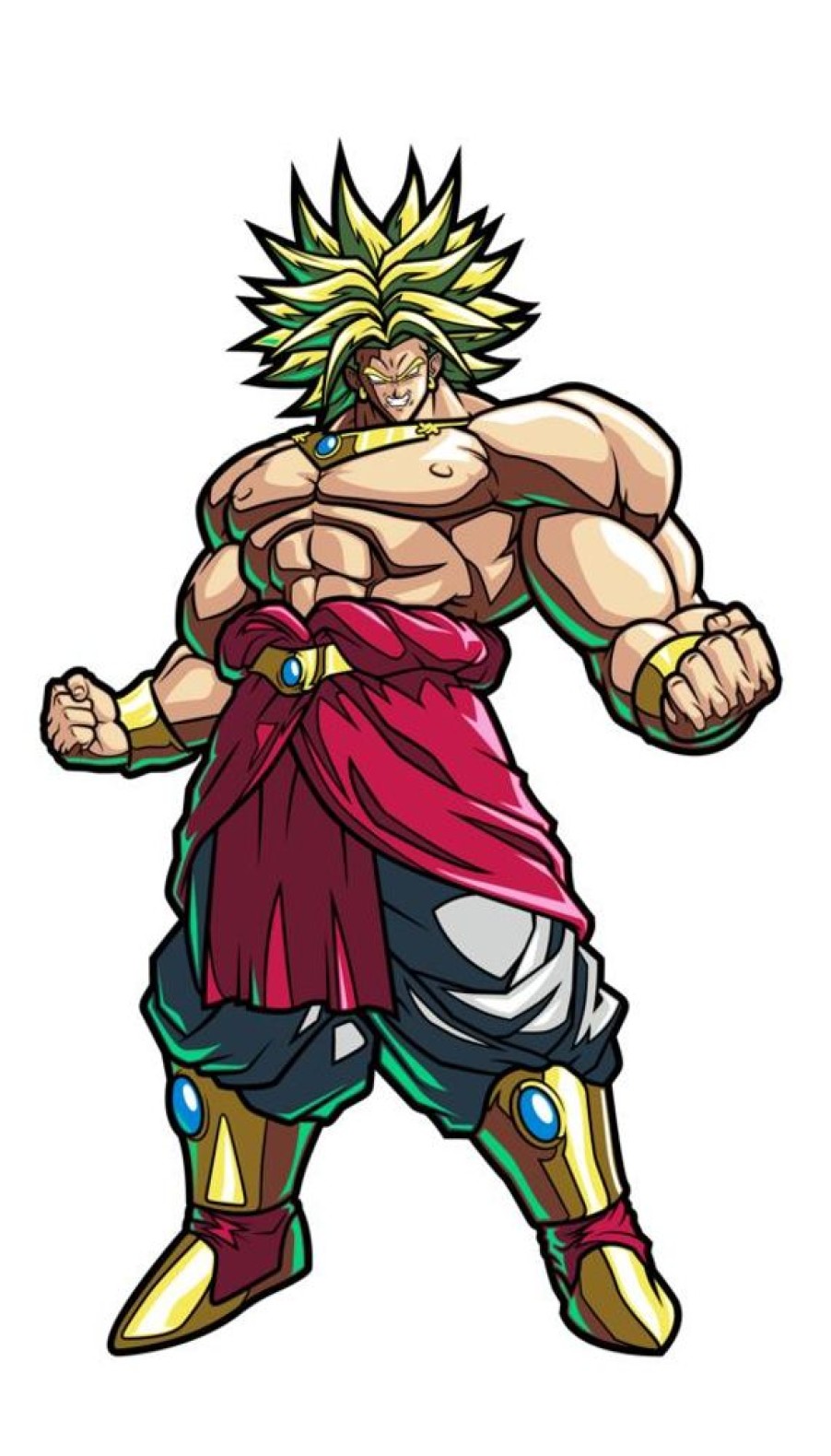 Anime Dragon Ball Z | Dragon Ball Fighter Z - Figpin - Broly