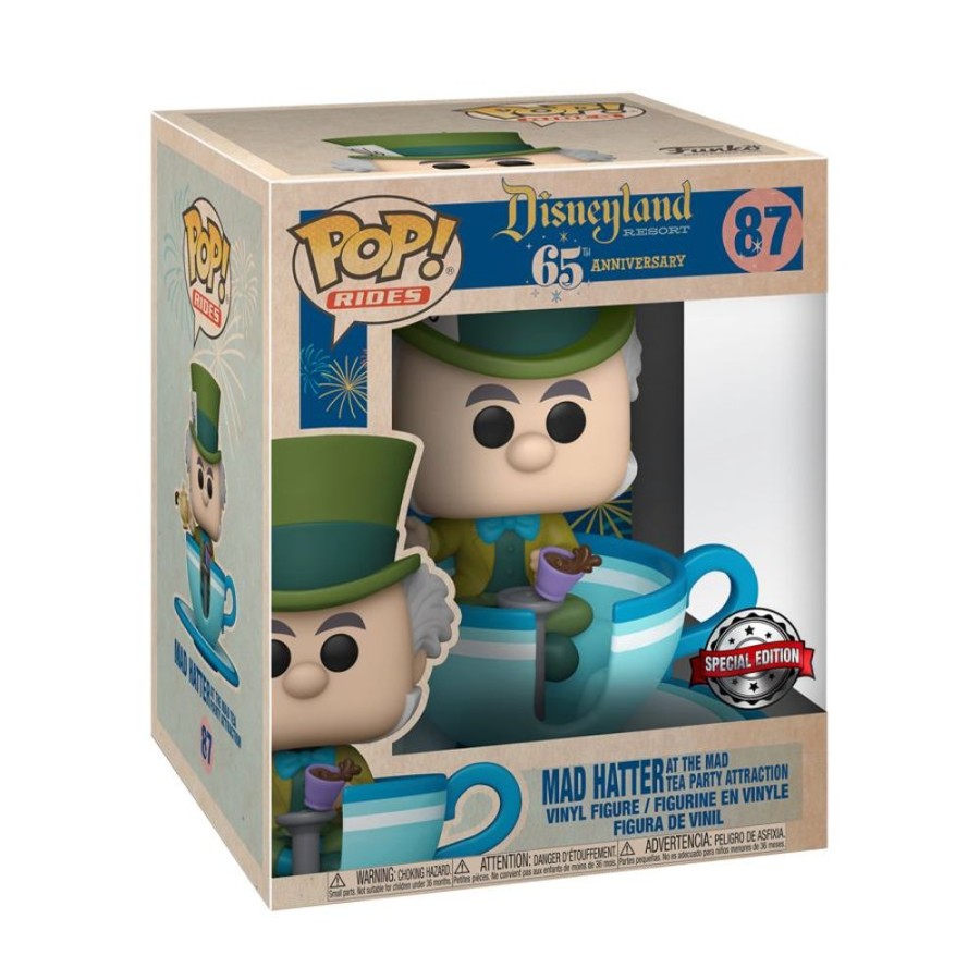 Food & Drinks Funko | Disneyland 65Th Anniversary - Mad Hatter Teacup Us Exclusive Pop! Ride [Rs]