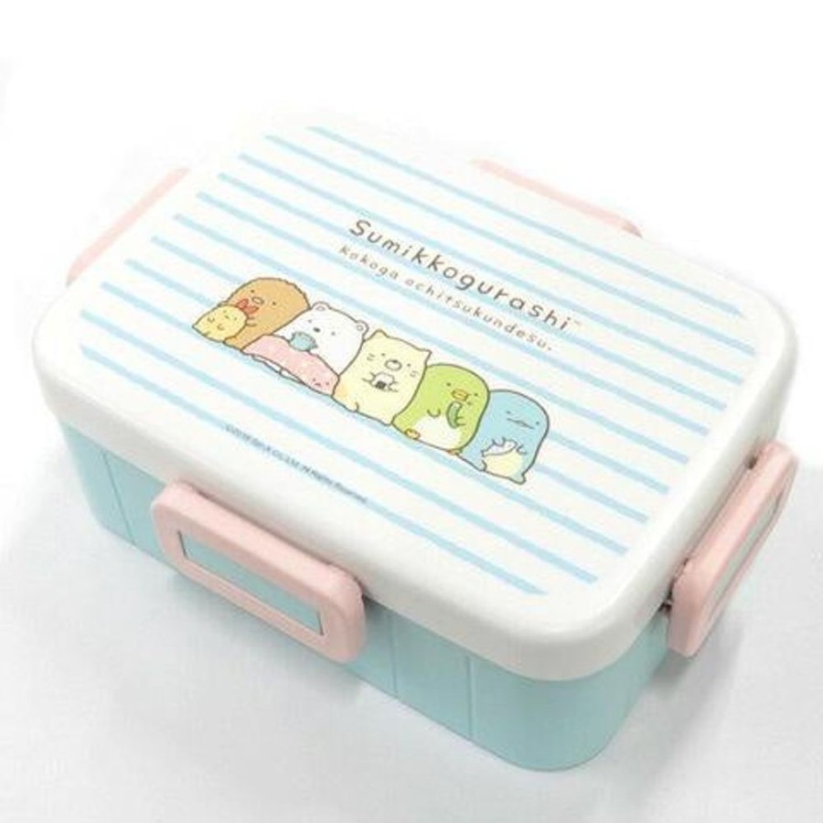 Anime Skater | Sumikko Gurashi Side Lock Bento Box 650Ml | Stripes