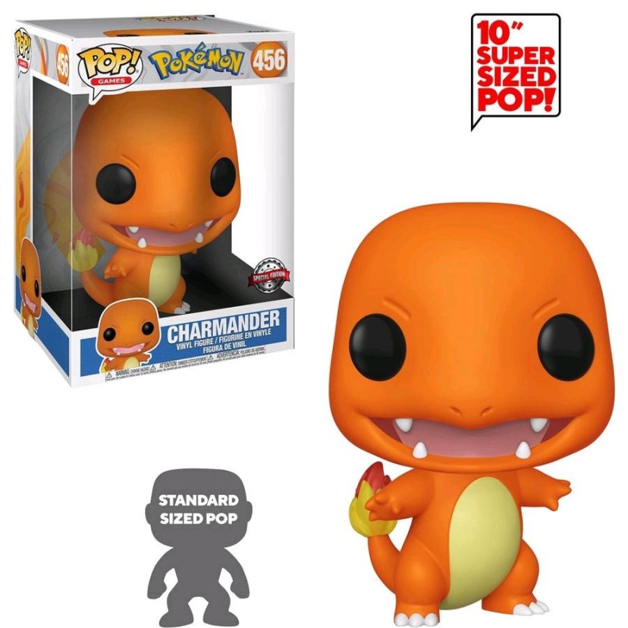 Anime Funko | Pokemon - Charmander 10" Us Exclusive Pop! Vinyl [Rs]