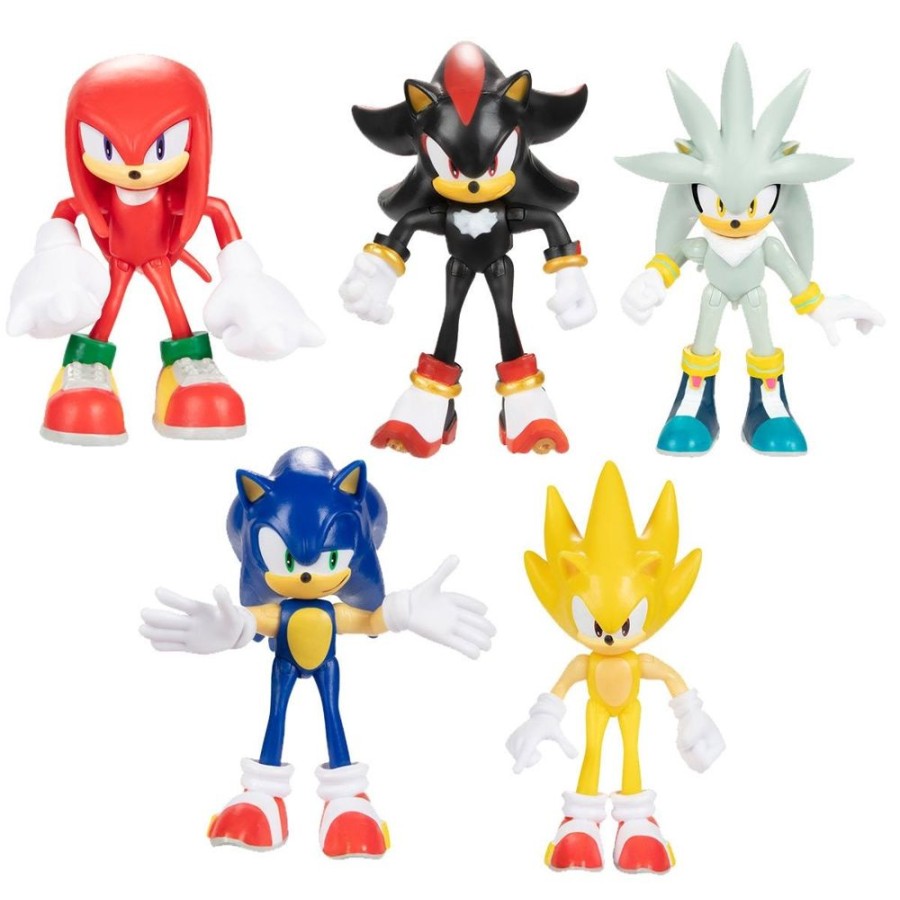 Toys Sonic The Hedgehog | Sonic The Hedgehog - 2.5" Action Figures Wave 4