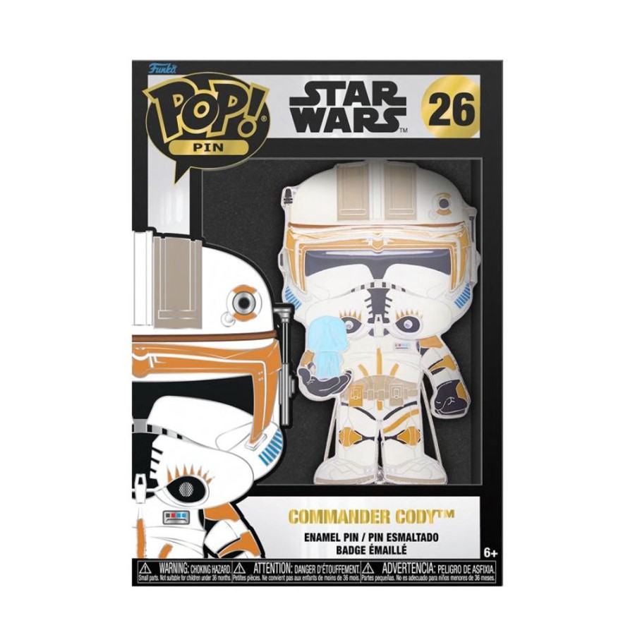 Popculture Funko | Star Wars - Commander Cody 4" Pop! Enamel Pin