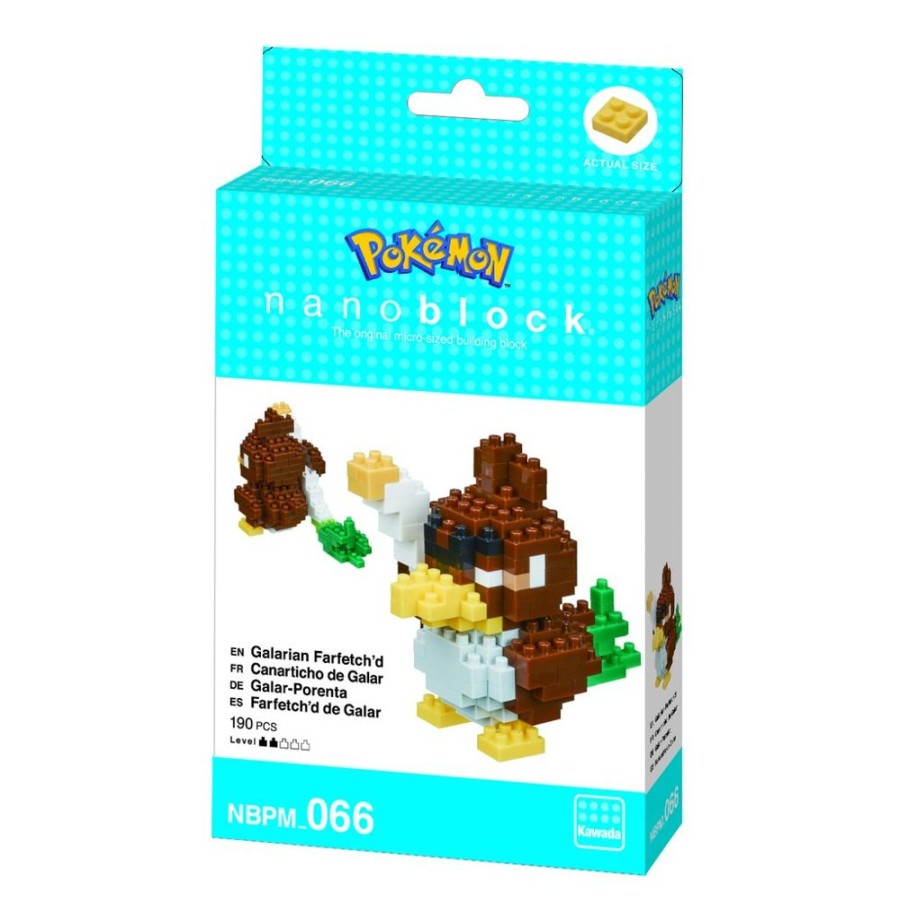 Toys kawada Pokemon Nanoblocks | Pokemon - Galarian Farfetch'D Nanoblock