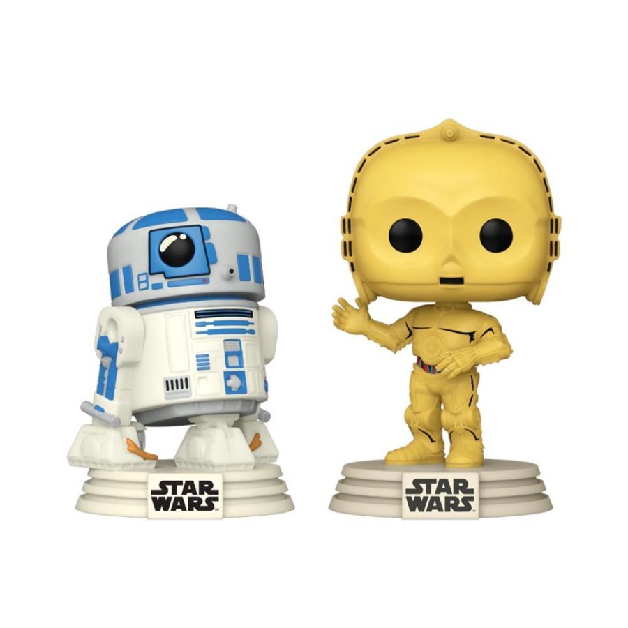 Popculture Funko | Star Wars: D100 - R2-D2 & C-3Po Retro Reimagined Pop! 2-Pack [Rs]