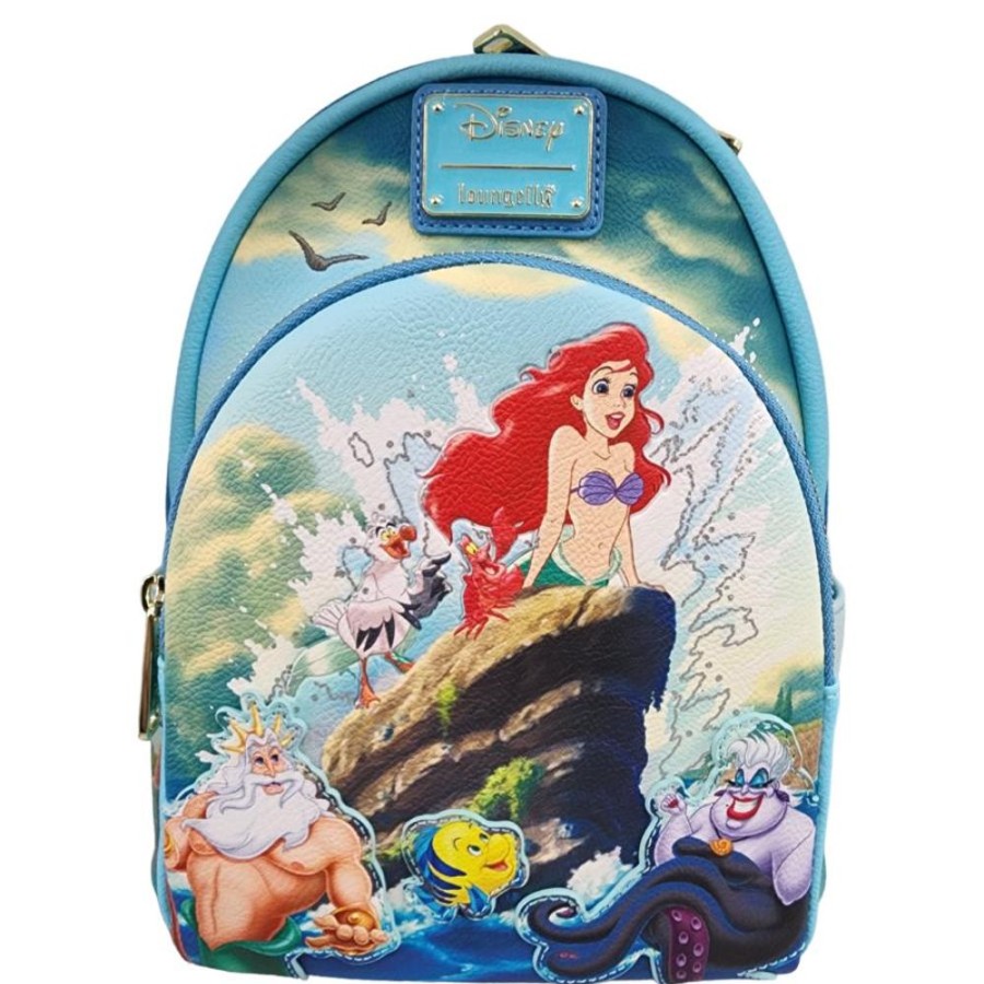 Fashion Loungefly | The Little Mermaid - Scenic Wave Mini Backpack