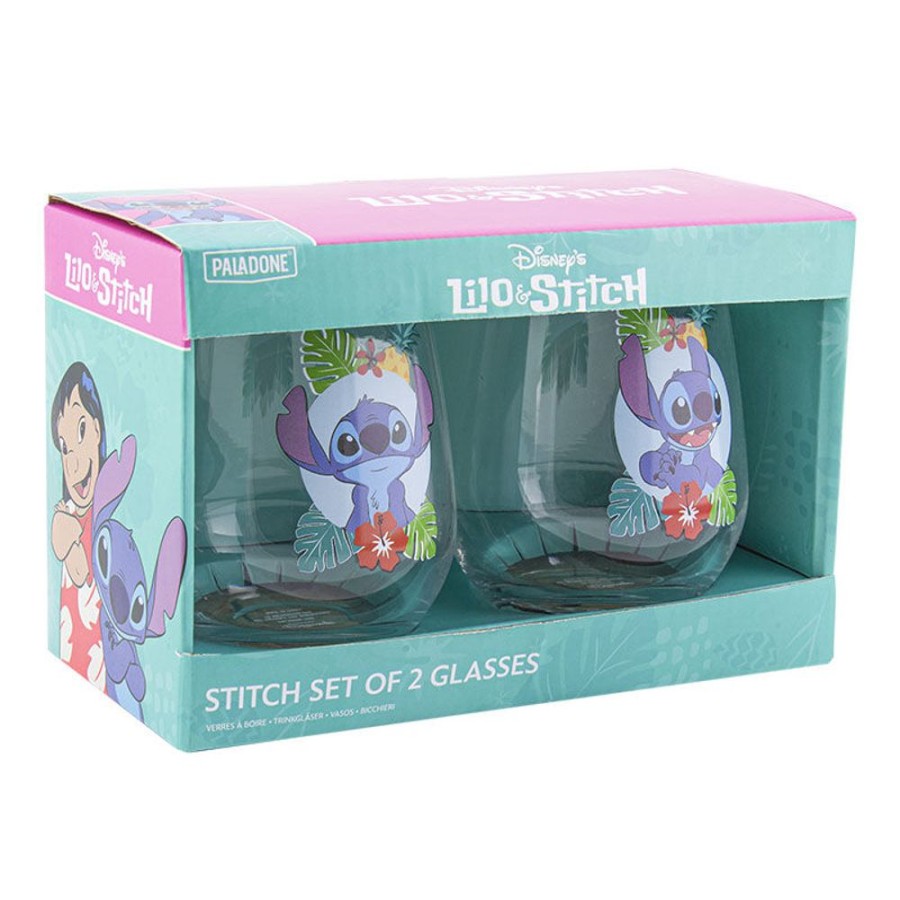 Popculture Disney | Lilo & Stitch - Stitch Set Of 2 Glasses