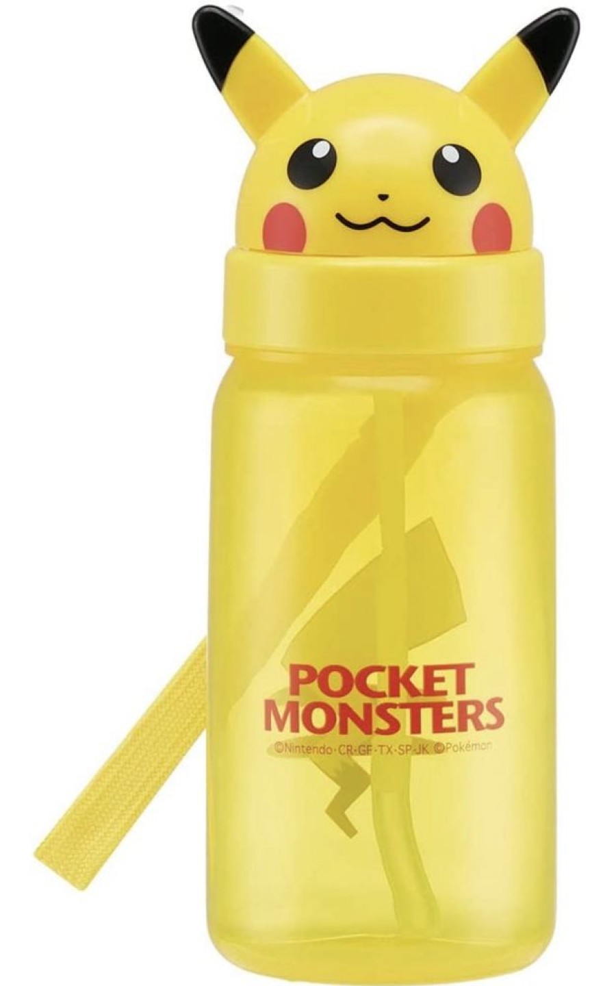 Food & Drinks Skater | Pokemon - Pikachu Drink Bottle With Straw