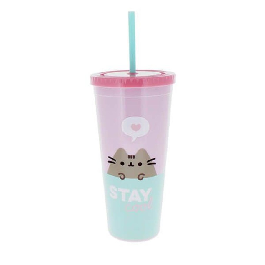 Food & Drinks PUSHEEN | Simply Pusheen Beaker & Straw