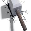 Popculture Bottlepops | Marvel Avengers Thor'S Hammer 3Dfx Wall Night Light