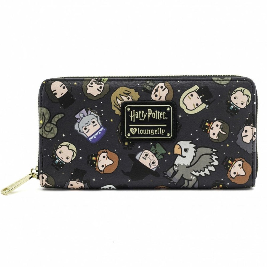 Loungefly Loungefly | Harry Potter - Chibi Print Zip Around Purse