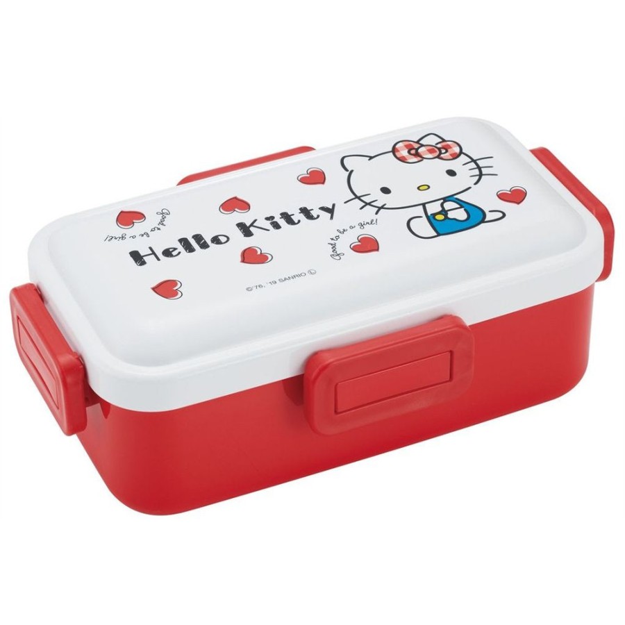 Anime Skater | Hello Kitty Bento Box 530Ml | Red Heart