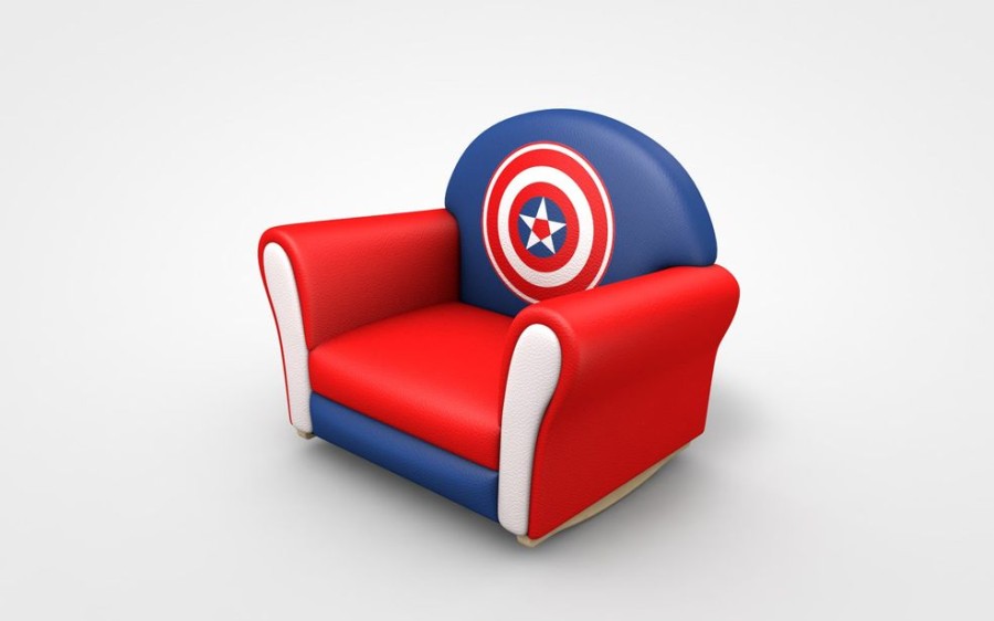 Popculture Hollywood Interiors | Captain America Arm Chair (Hld/Sf83)