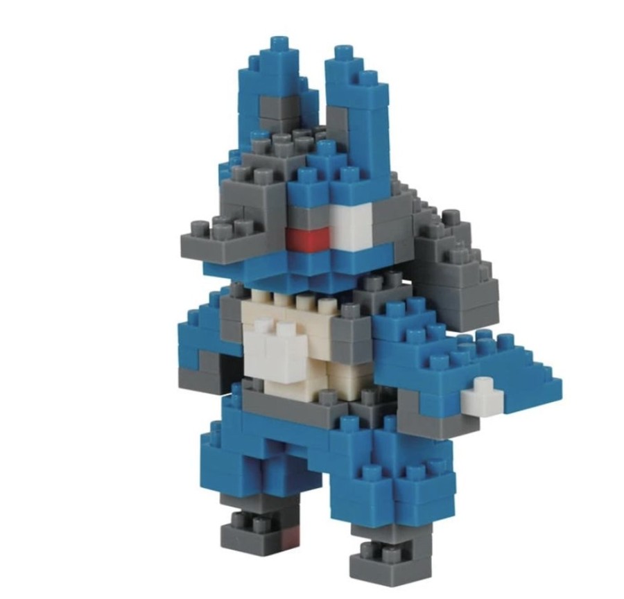 Toys kawada Pokemon Nanoblocks | Pokemon - Lucario Nanoblock