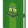 Popculture Rick and Morty | Rick And Morty - Pickle Rick Premium Notebook