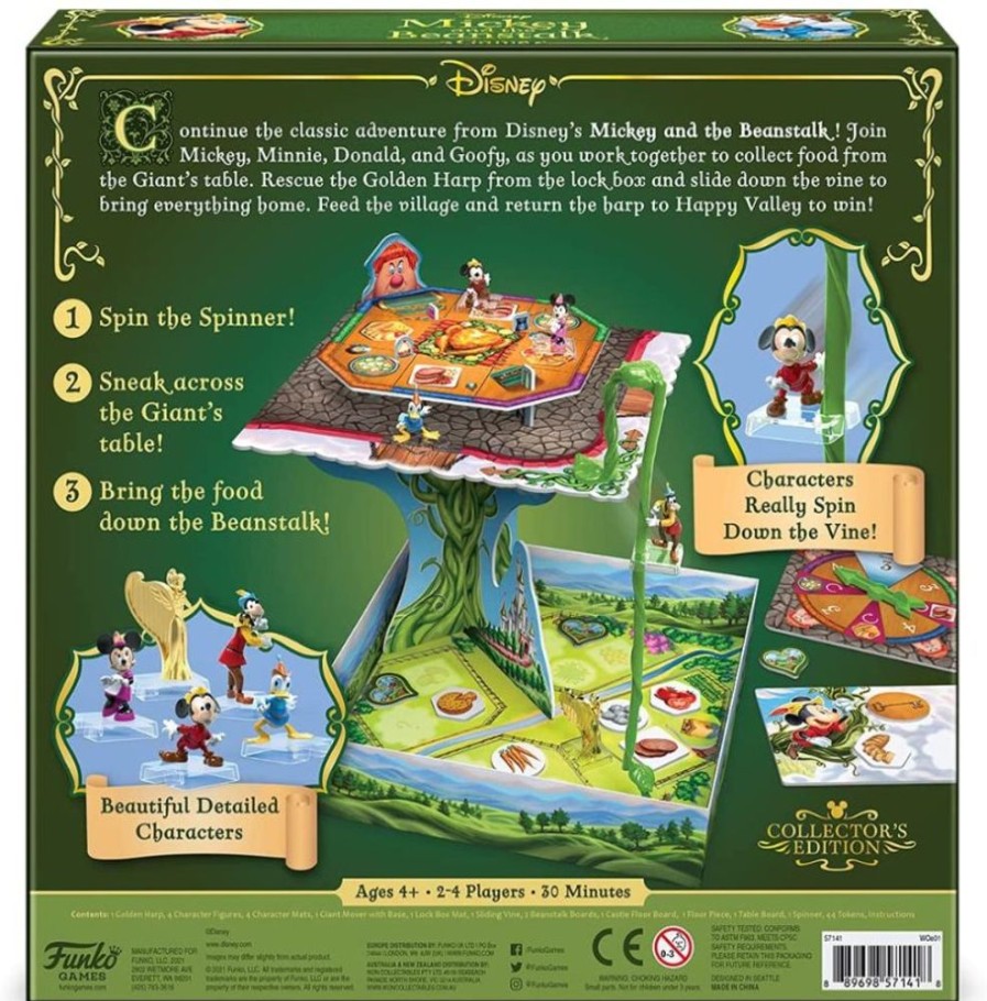 Games & Puzzles Disney | Mickey Mouse - Mickey & Beanstalk Collector'S Game