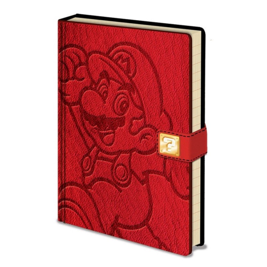 Popculture Nintendo | Super Mario - Red Premium A5 Notebook