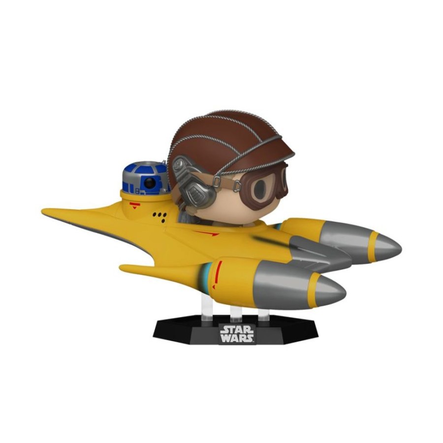 Popculture Funko | Star Wars - Anakin Skywalker In Naboo Starfighter (With R2-D2) Pop! Ride [Rs]