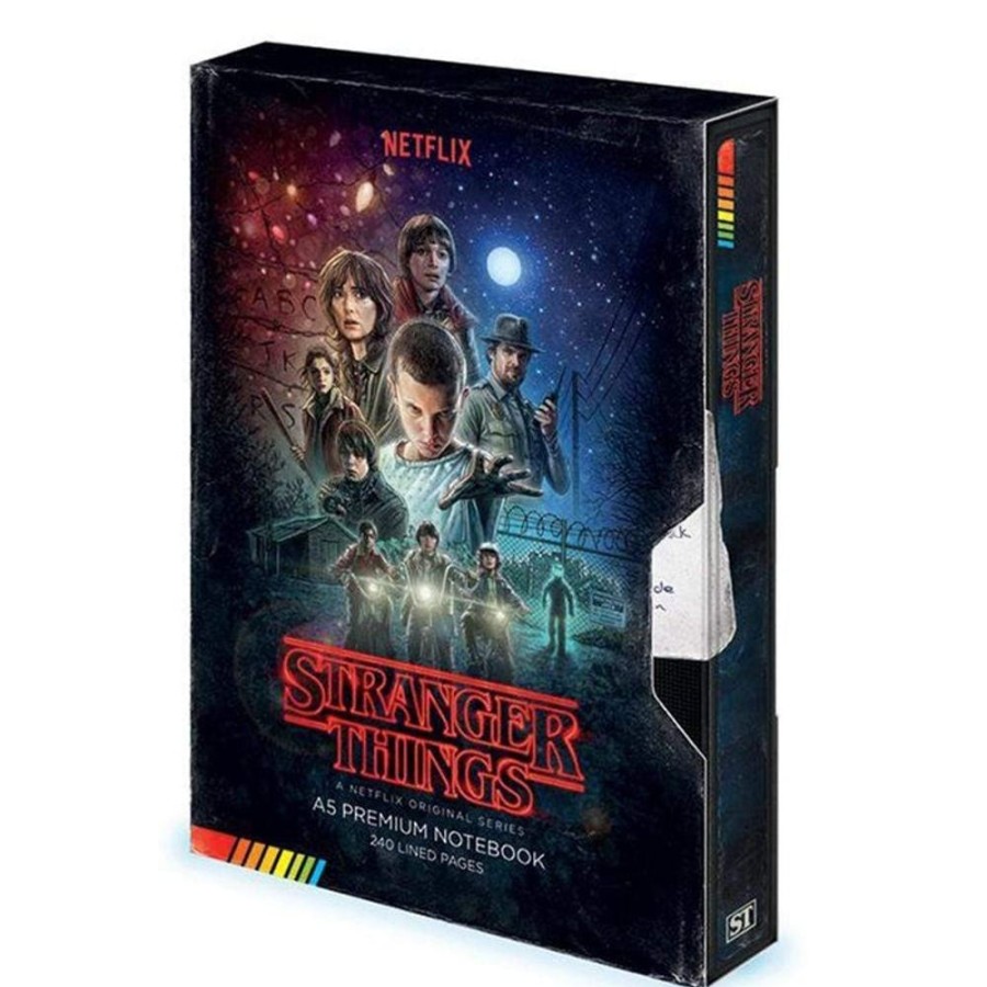 Popculture Stranger Things | Stranger Things - Vhs Notebook