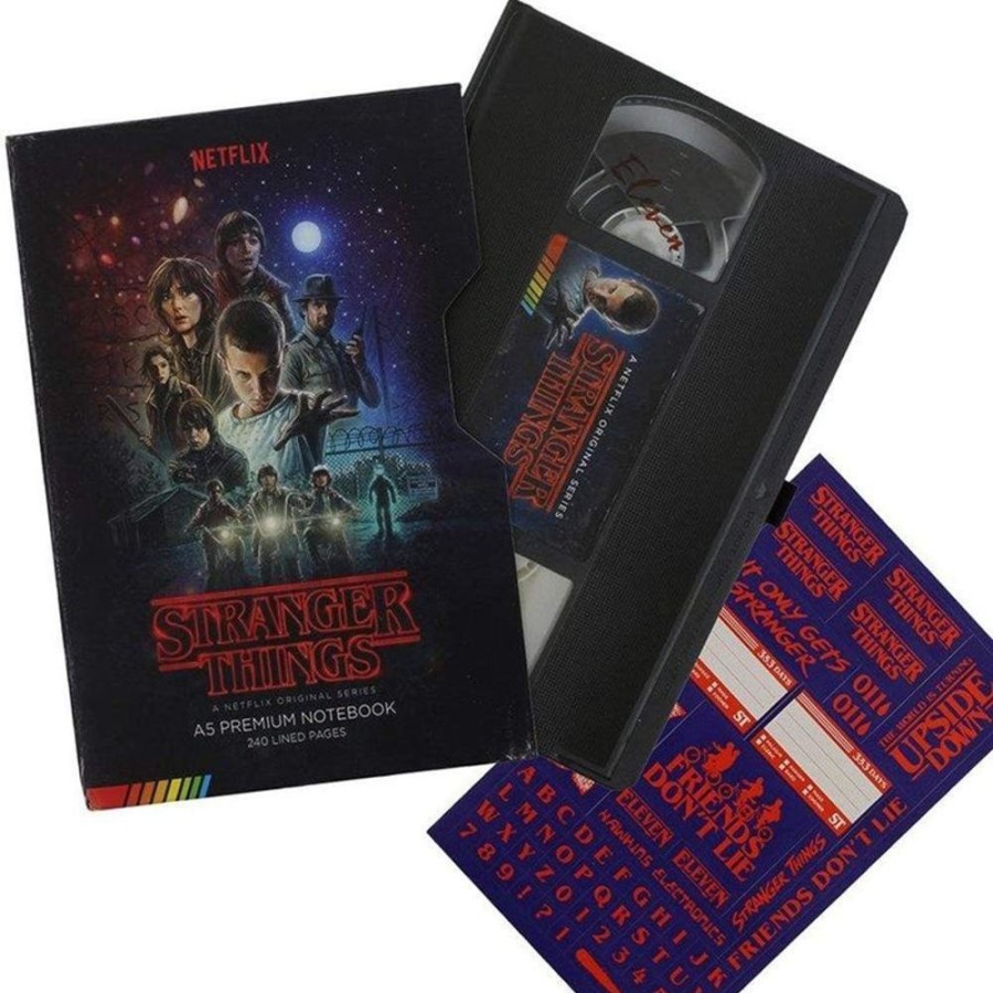 Popculture Stranger Things | Stranger Things - Vhs Notebook