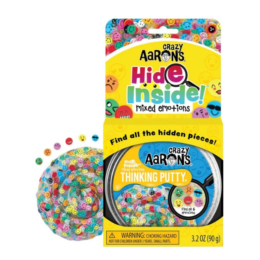 Toys Crazy Aaron's | Crazy Aaron'S Thinking Putty - Hide Inside Mixed Emotions