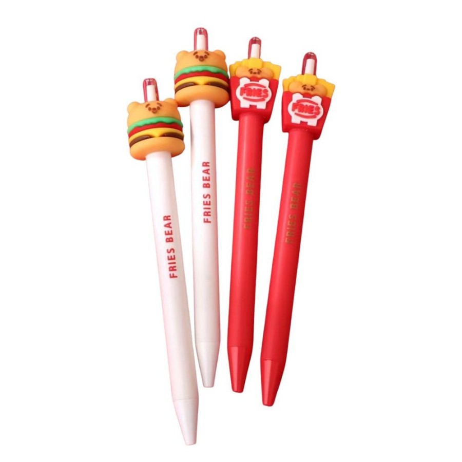 Stationery Minitopia | Burger And Fries Bear Pen