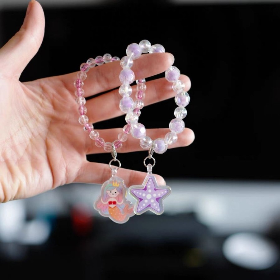 Fashion Not specified | Kid'S 2Pc Bracelet And Charms Set - Mermaids