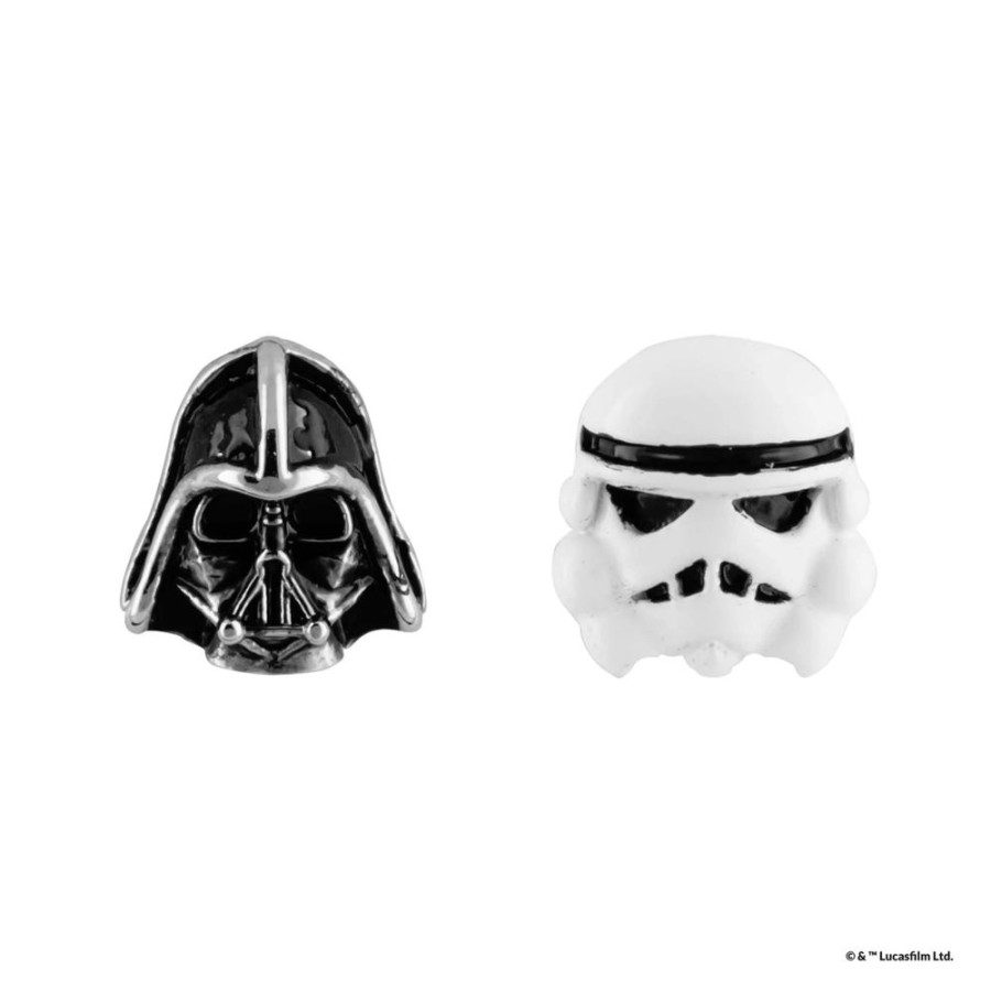 Popculture Star Wars | Star Wars - Darth Vader & Stormtrooper Epoxy Earrings