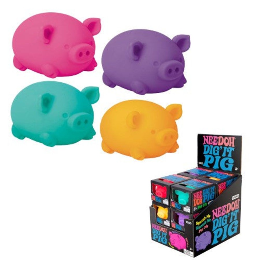 Toys Schylling | Schylling Dig' It Pig Nee-Doh