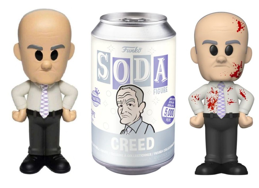 Popculture Funko | The Office - Creed (With Chase) Us Exclusive Vinyl Soda [Rs]