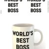 Food & Drinks Impact Merch | The Office - World'S Best Boss Mug