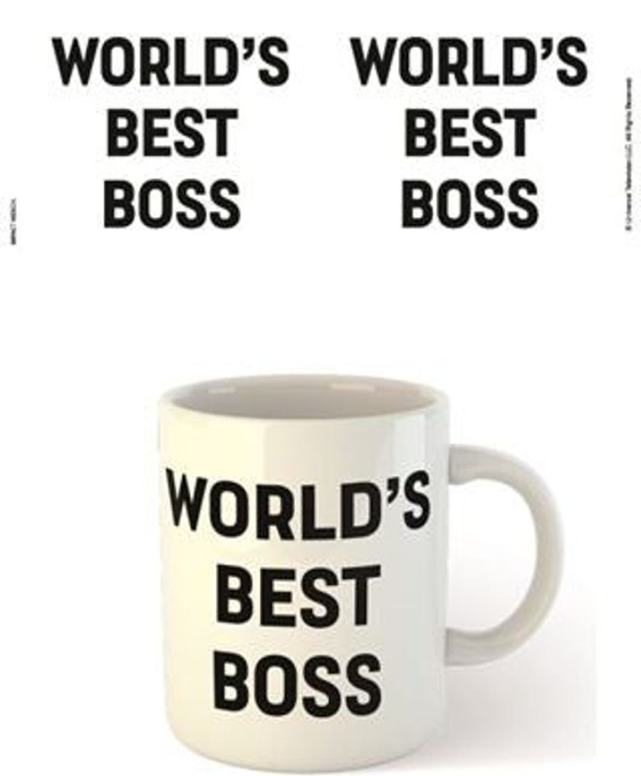 Food & Drinks Impact Merch | The Office - World'S Best Boss Mug