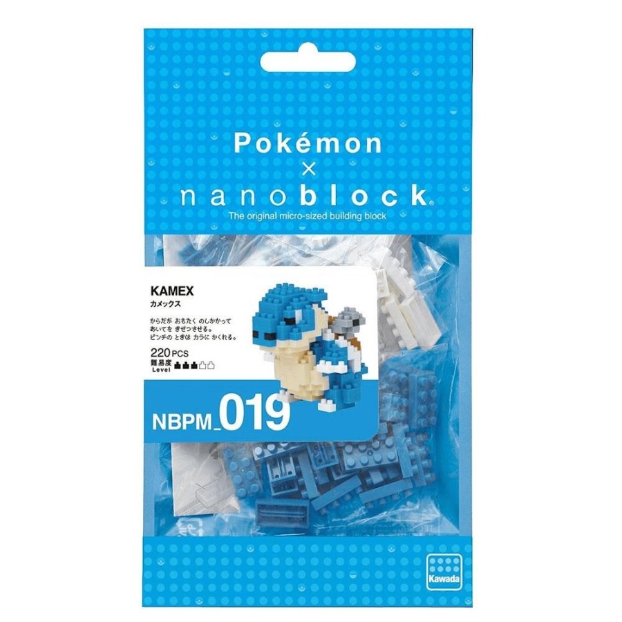 Toys kawada Pokemon Nanoblocks | Pokemon - Blastoise Nanoblock