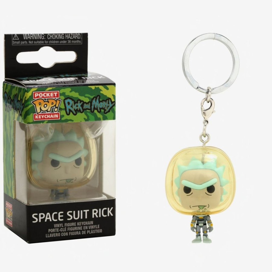 Popculture Funko | Rick And Morty - Rick Space Suit Pocket Pop! Keychain