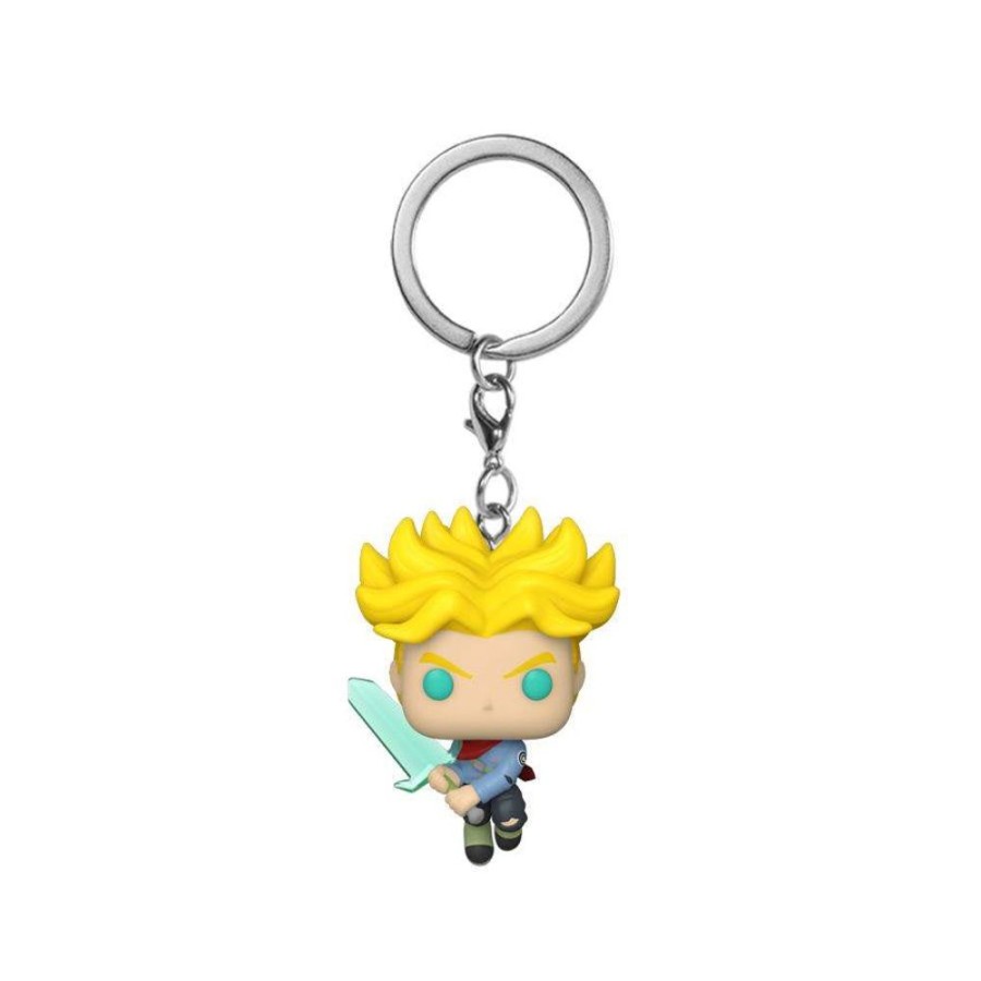 Anime Funko | Dragon Ball Super - Super Saiyan Trunks W/ Sword Pocket Pop! Keychain