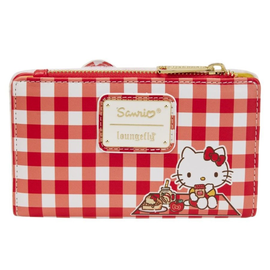 Loungefly Loungefly Purses & Wallets | Sanrio - Hello Kitty Gingham Cosplay Flap Wallet Purse