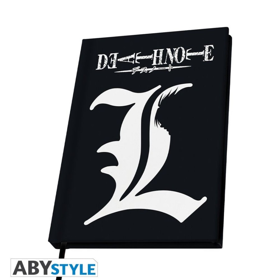 Stationery Death Note | Death Note - A5 Notebook - L