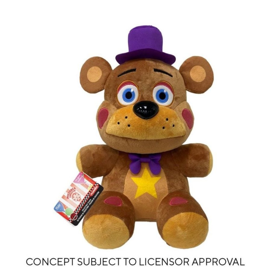 Popculture Funko | Five Nights At Freddy'S: Pizzaria Simulator - Rockstar Freddy Us Exclusive 16" Plush [Rs]