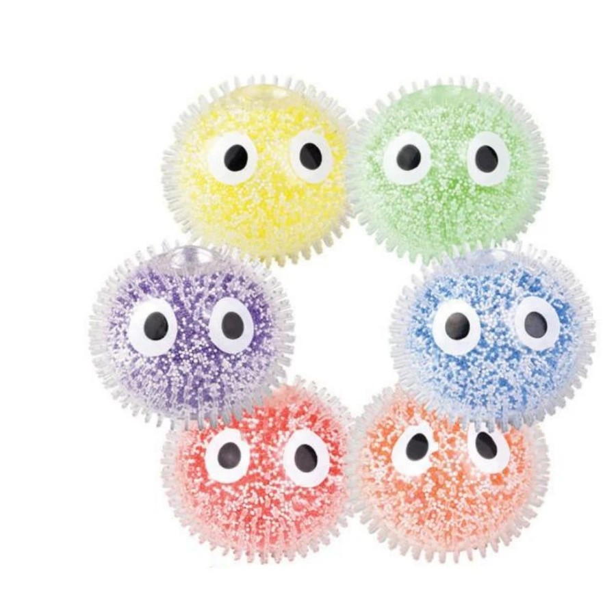 Toys All Brands Toys | Squeeze Orbs Ball 10Cm With Big Eyes (Assorted Colours)