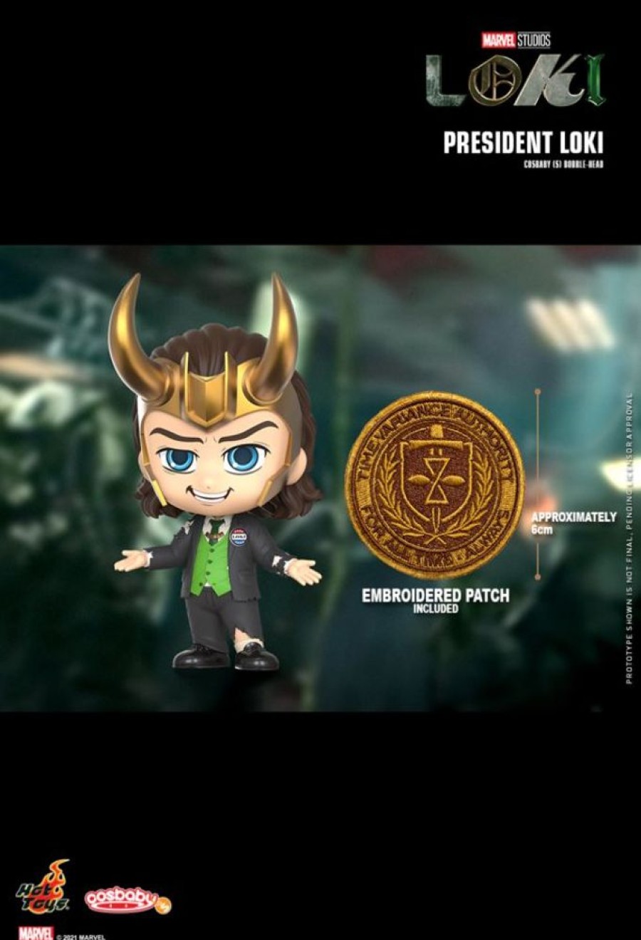 Popculture Hot Toys | Loki - President Loki Cosbaby With Patch