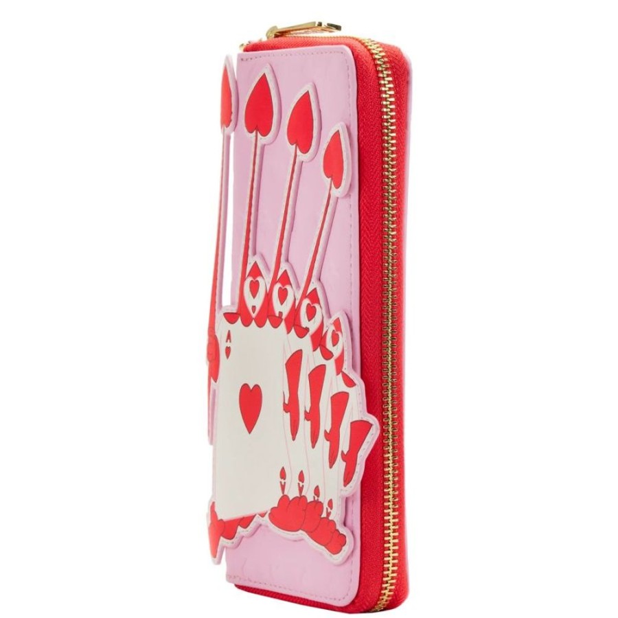 Loungefly Loungefly | Alice In Wonderland - Ace Of Hearts Zip Around Wallet