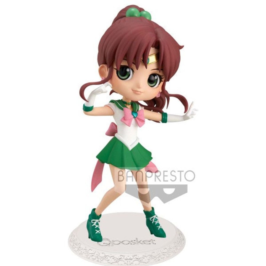 Anime QPosket Sailor Moon Figures | Sailor Moon Eternal - Q Posket - Super Sailor Jupiter - Version A: Normal Colour