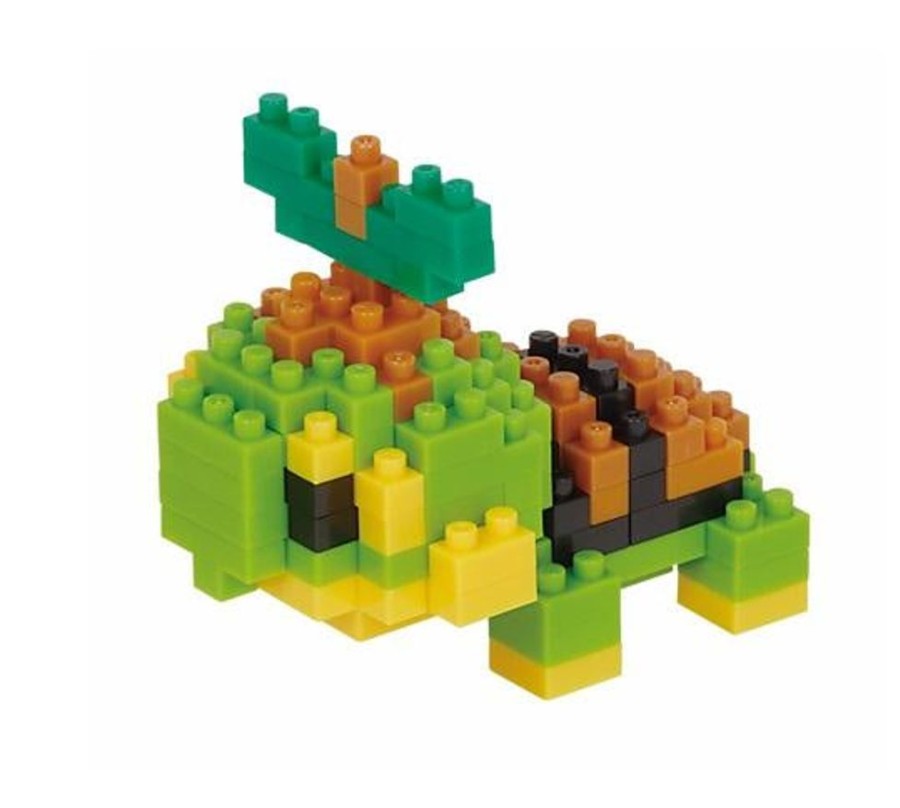 Toys kawada Nanoblocks | Pokemon - Turtwig Nanoblock