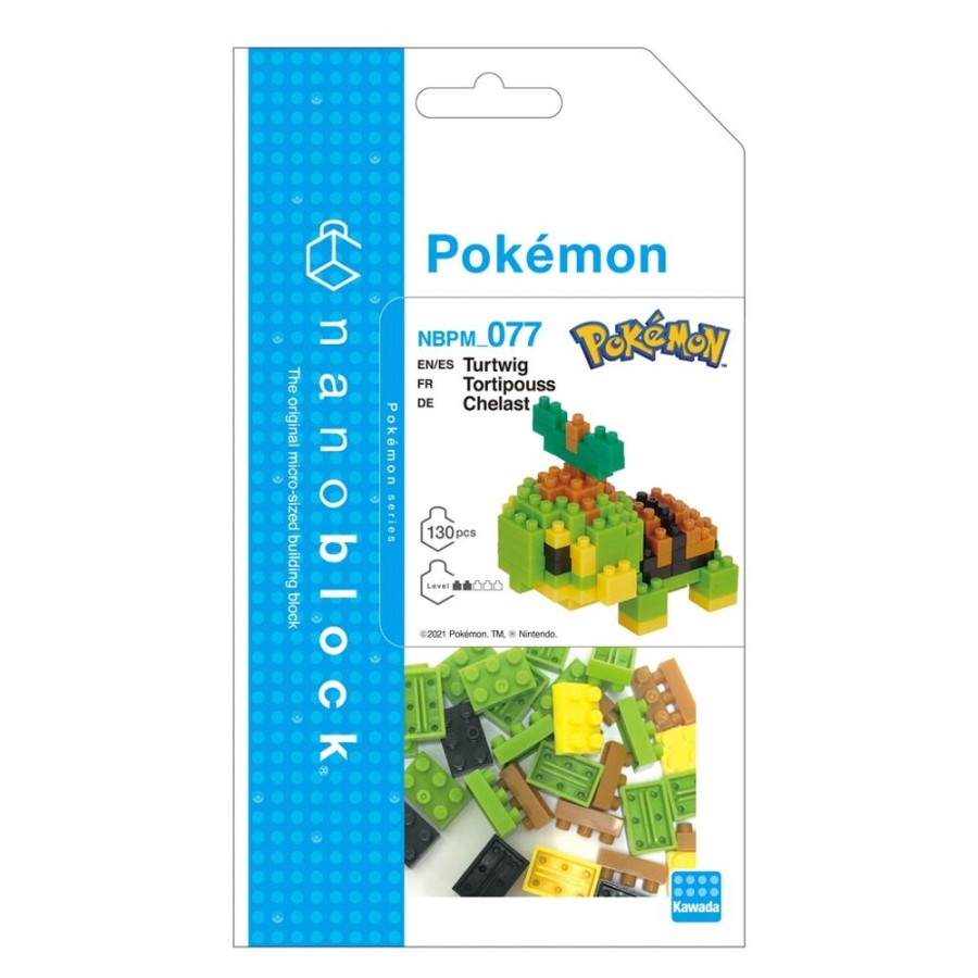 Toys kawada Nanoblocks | Pokemon - Turtwig Nanoblock